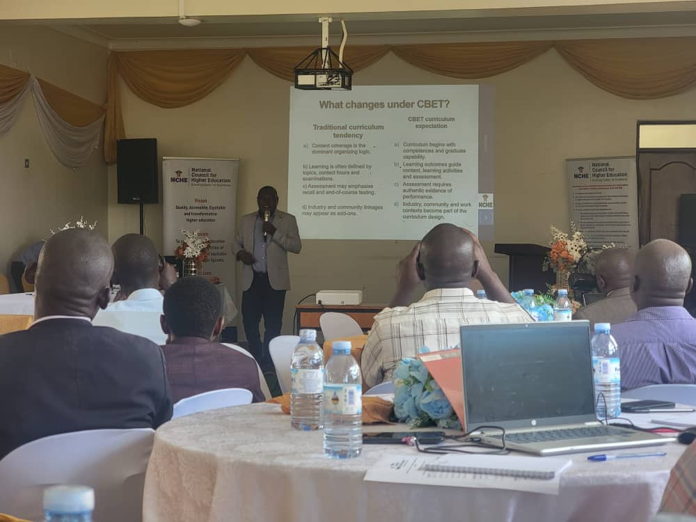 NCHE CBET Training at Lira University